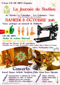 Soutenez L'R DE RIEN le 8 octobre 2016 14H
